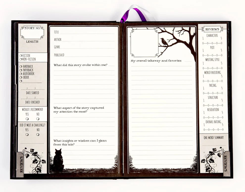 🔥LAST DAY SALE 50% OFF📓Waiting for the Night Reading Journal