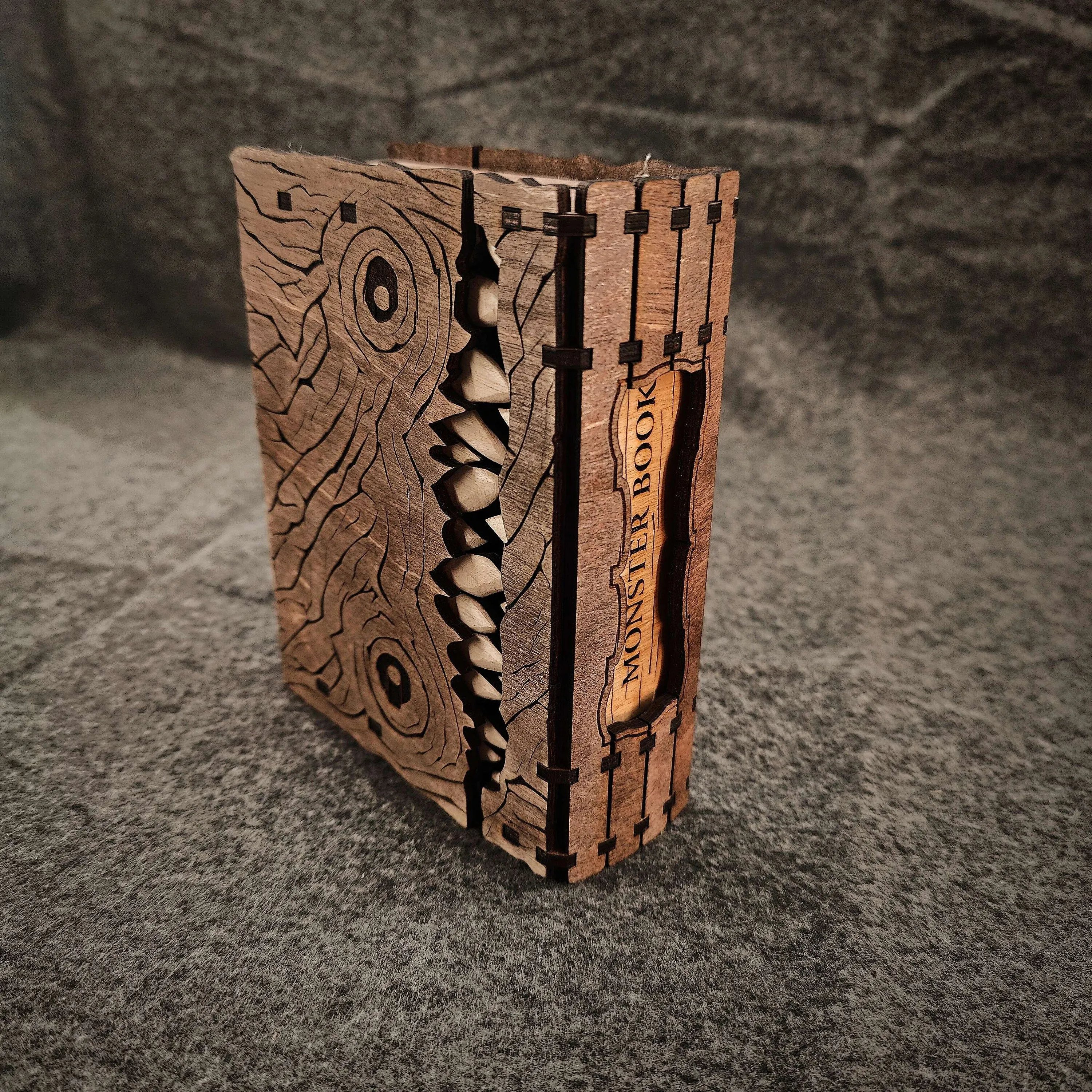 🔥LAST DAY 49% OFF👹Monster Book Mimic Tabletop Storage Box 📚