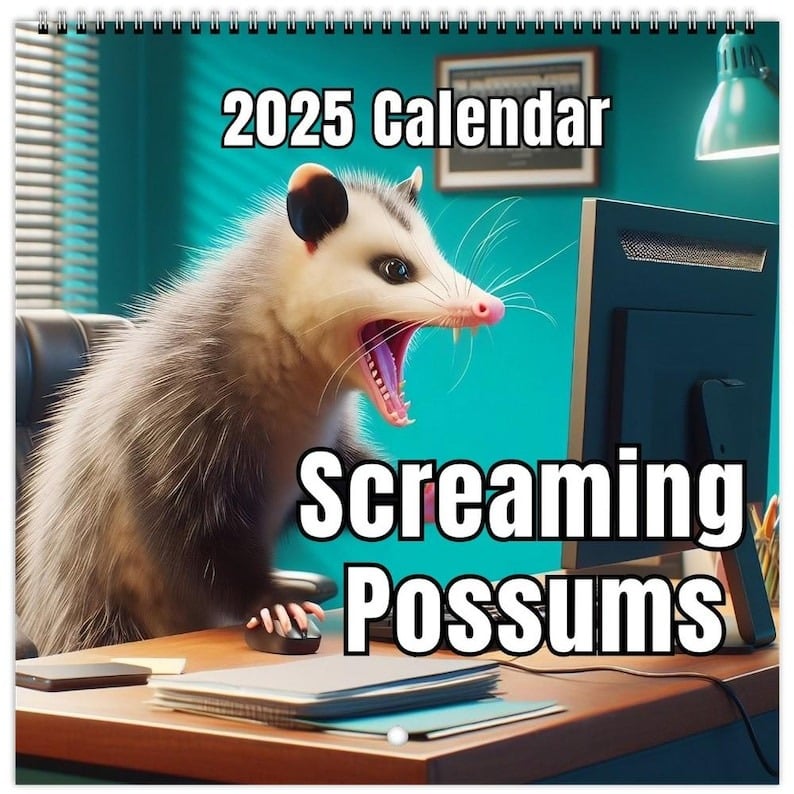 2025 Screaming Possum Calendar