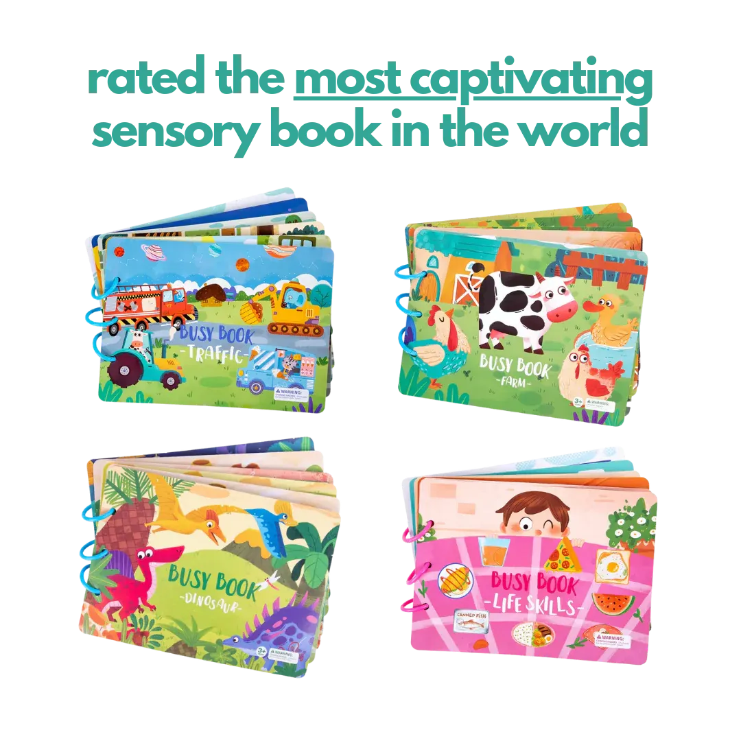 2023 Christmas Hot Sale 49% OFF - Dr. Glow-s Sensory Book - Keep Kids off Devices!