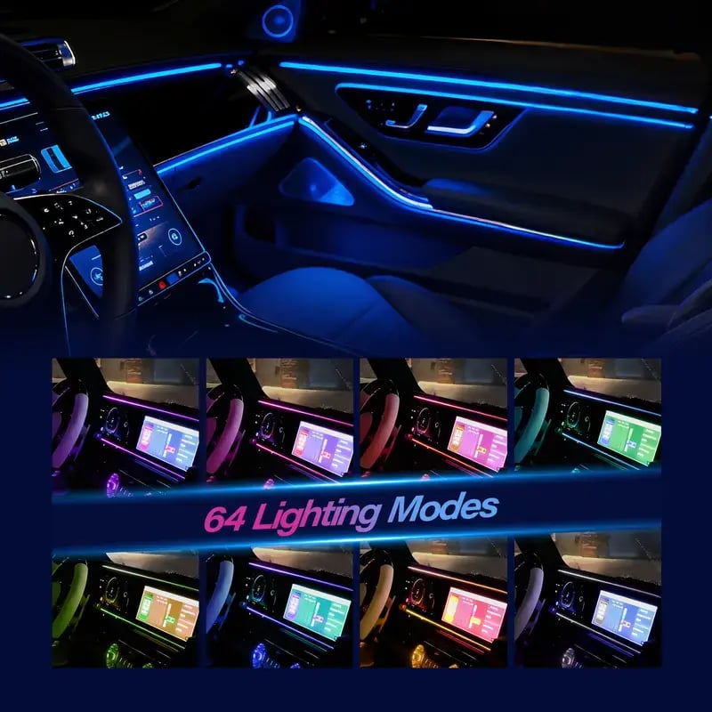 🔥Hot Sale 49% OFF🚘Intelligent LED In-Car Ambient Lighting