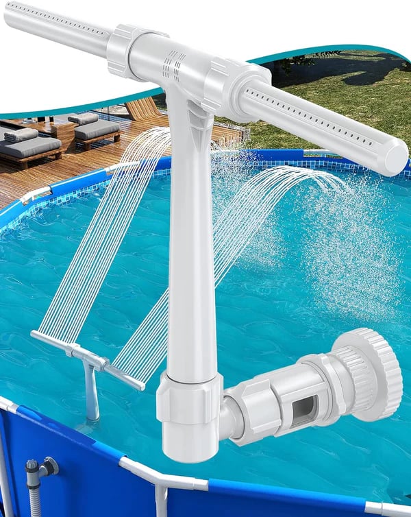 Adjustable Sprinkler Fountain for Above Ground/Inground Pool
