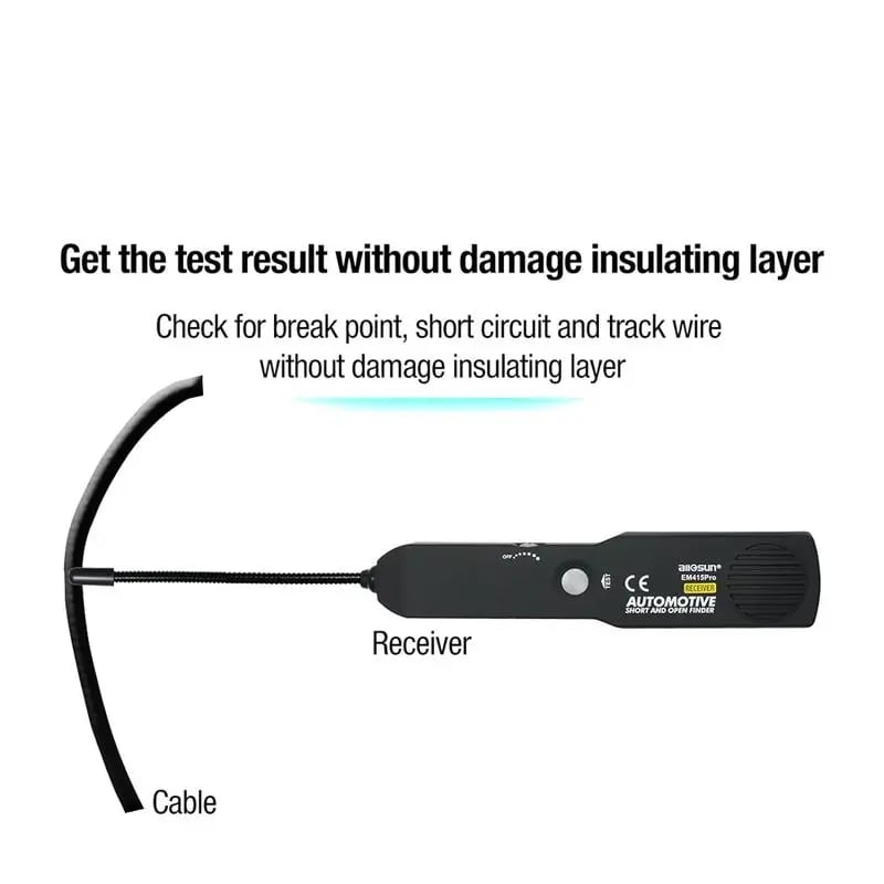 EM415Pro Automotive Electrical Open&Short Finder Circuit Tester,Tone Generator Cable Wire Breaker Fault Finder
