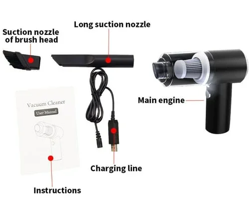 🔥Last Day Promotion 50% OFF - Wireless Handheld Car Vacuum Cleaner FREE SHIPPING