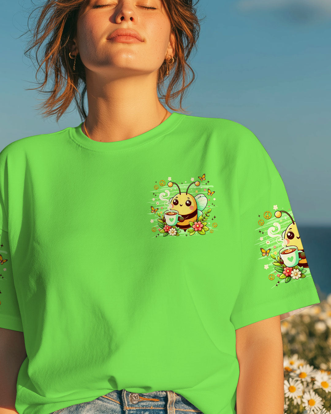 JUST BREATHE BEE ALL OVER PRINT - TLNZ1908252