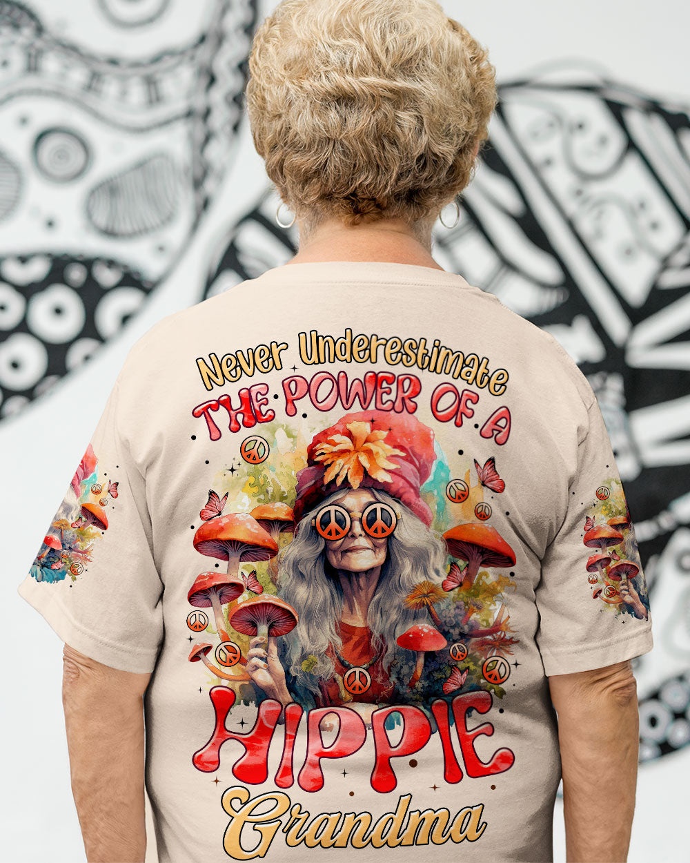 HIPPIE GRANDMA ALL OVER PRINT - TYTM0909233