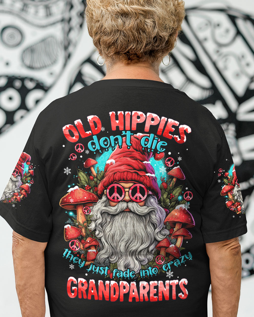 OLD HIPPIES SANTA CHRISTMAS ALL OVER PRINT - TYTM1109231