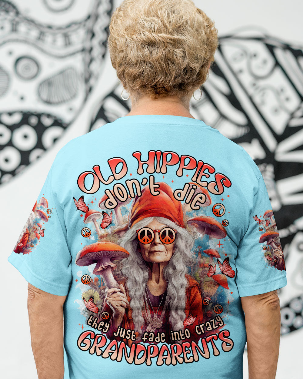 OLD HIPPIES ALL OVER PRINT - TYTM0809231