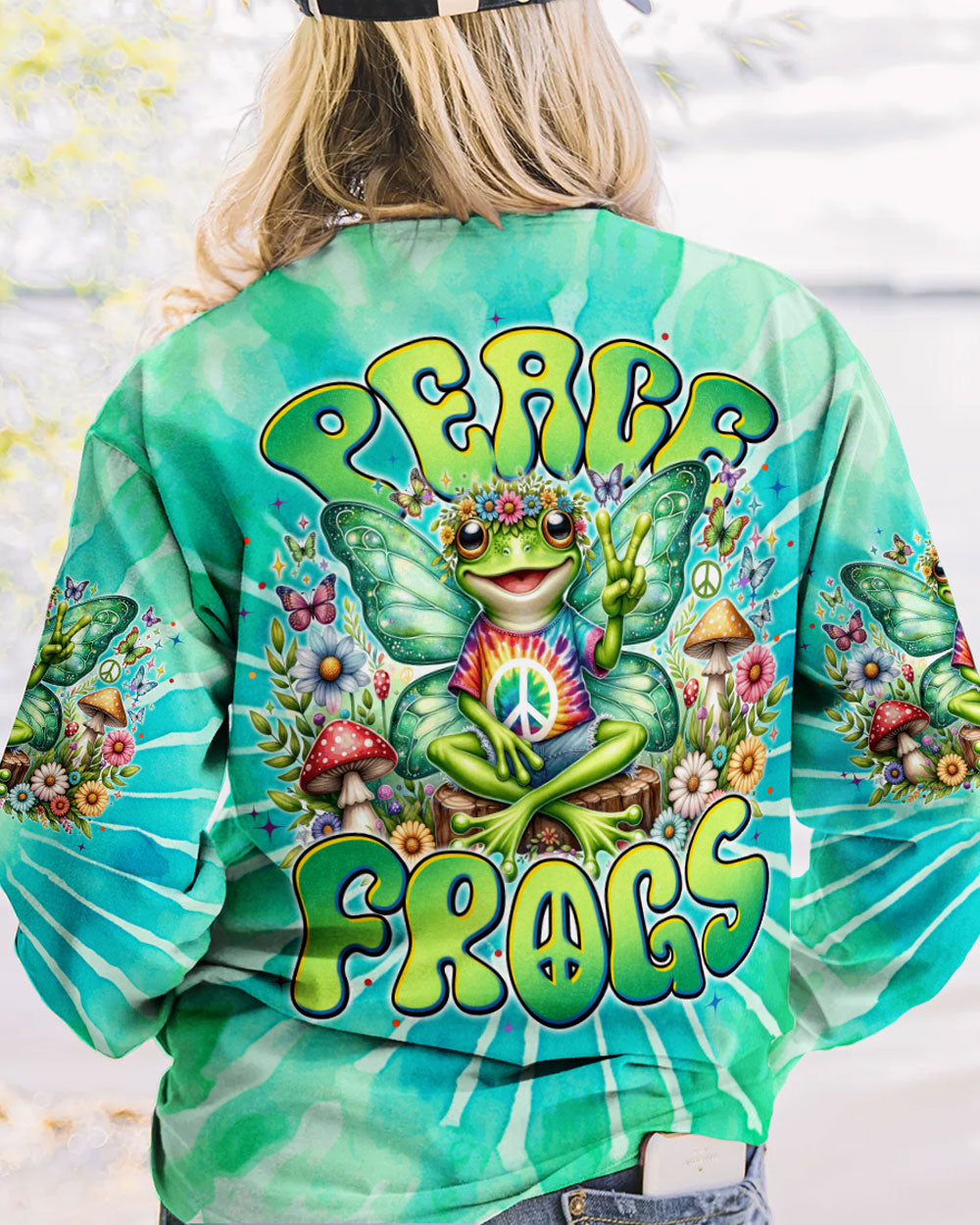 PEACE FROGS ALL OVER PRINT - TYTM1610231