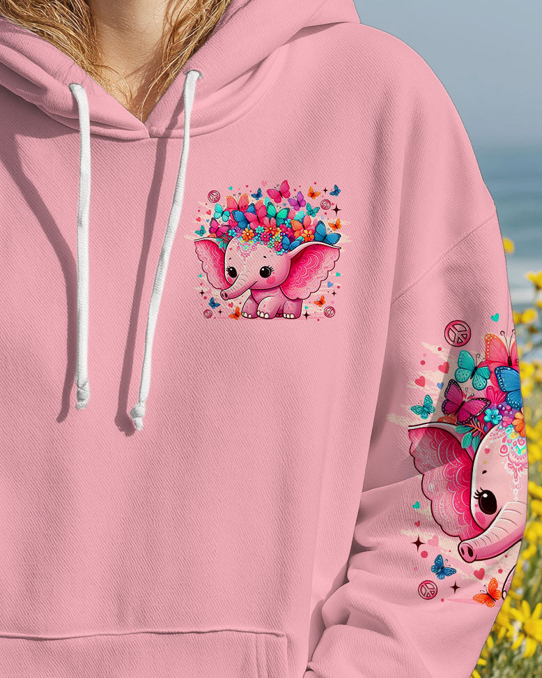 WHISPER WORDS OF WISDOM LET IT BE ELEPHANT ALL OVER PRINT  - TLTR2407251