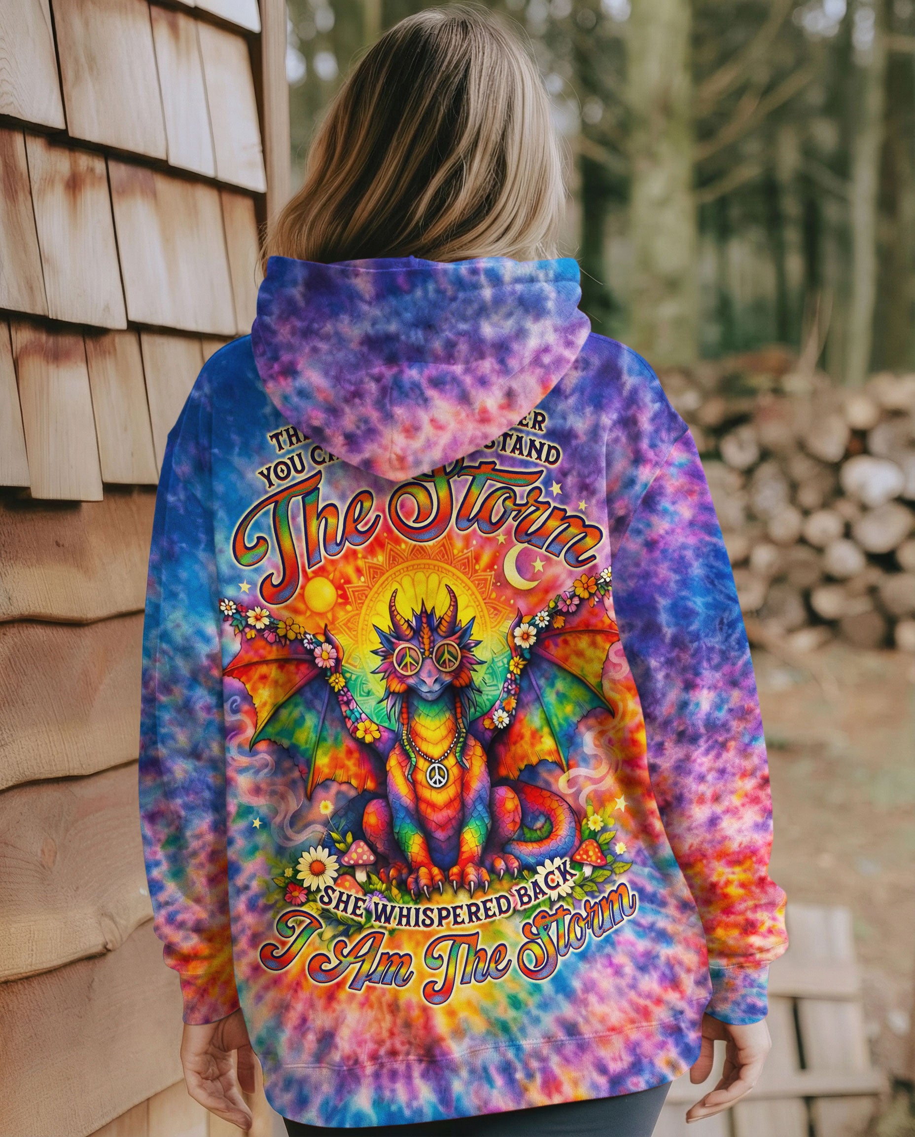 I AM THE STORM DRAGON SWIRL ALL OVER PRINT  - TLNO0804261