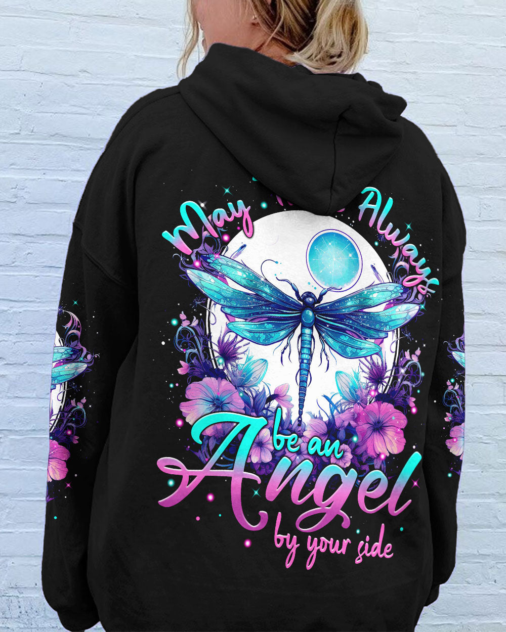 ANGEL BY YOUR SIDE DRAGONFLY ALL OVER PRINT - TYTM0408232