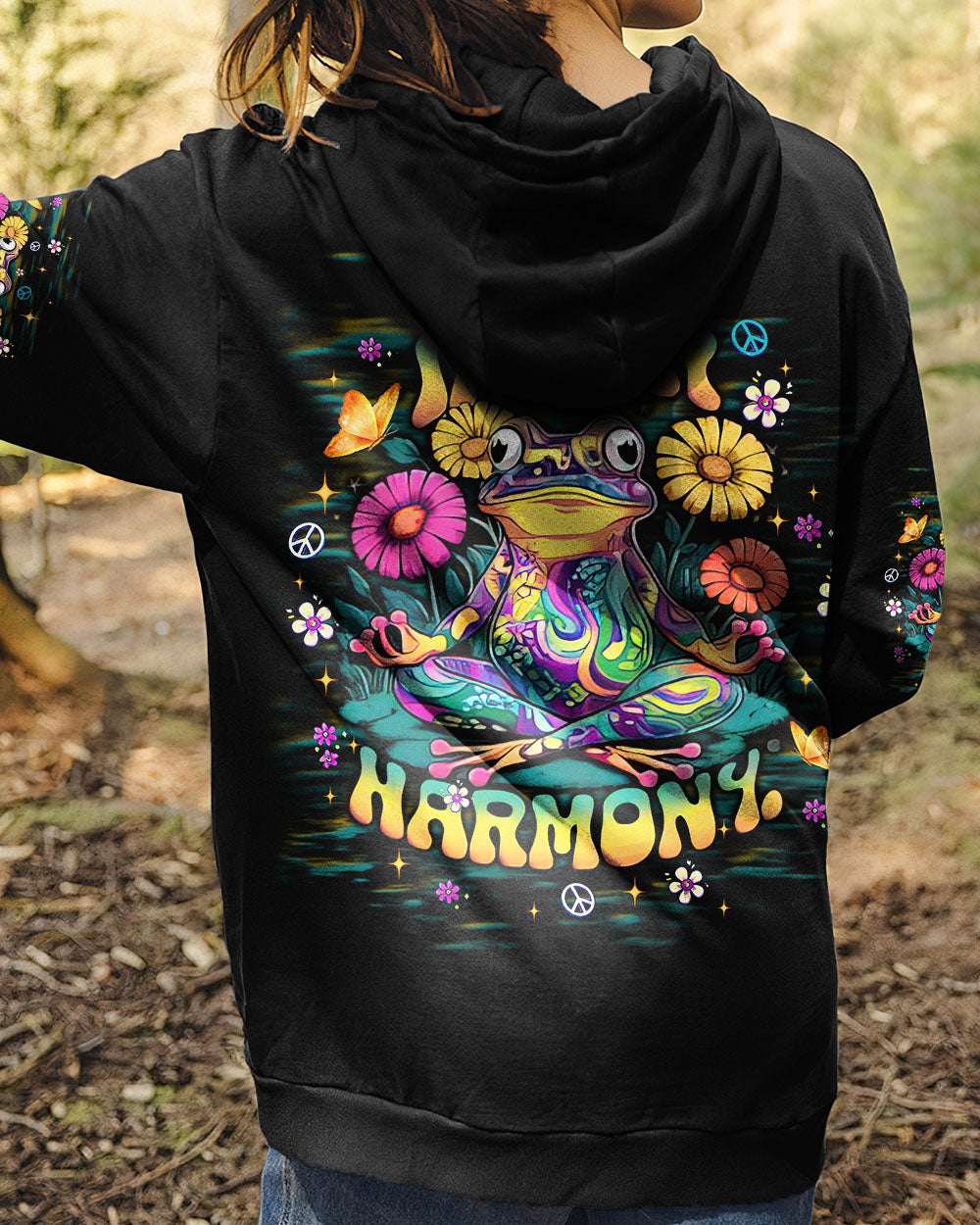 INNER HARMONY FROG ALL OVER PRINT - TLTW1501254