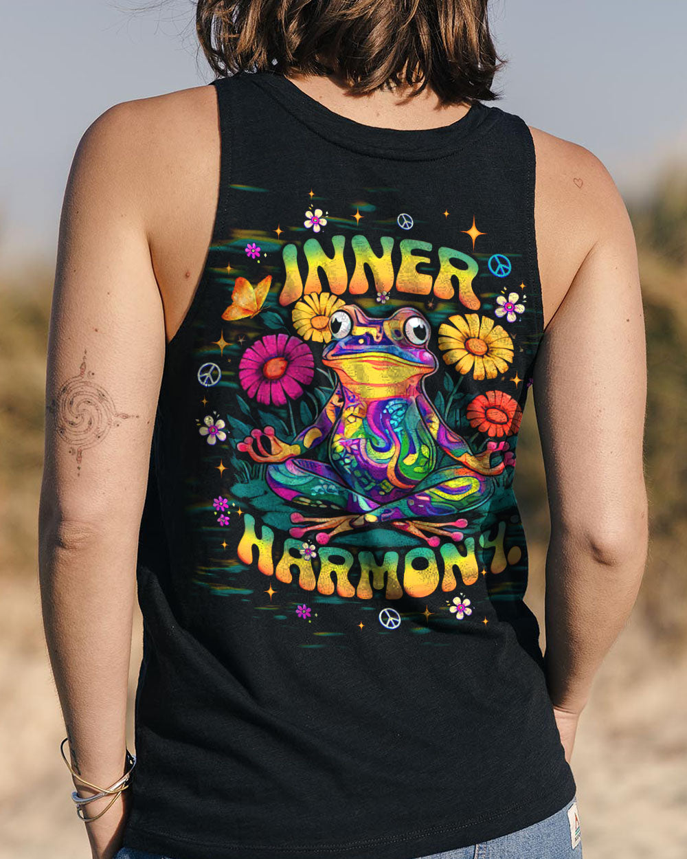 INNER HARMONY FROG ALL OVER PRINT - TLTW1501254