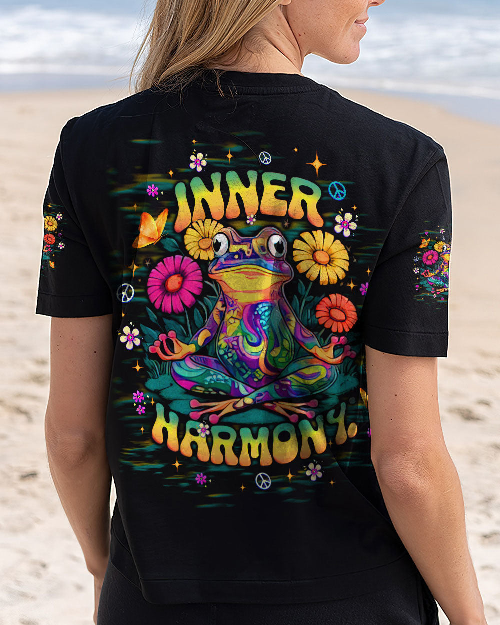 INNER HARMONY FROG ALL OVER PRINT - TLTW1501254