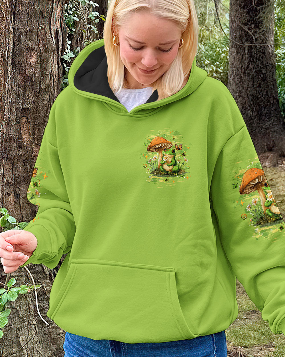 WHISPER WORDS OF WISDOM LET IT BE FROG  ALL OVER PRINT  - TLTW0511254