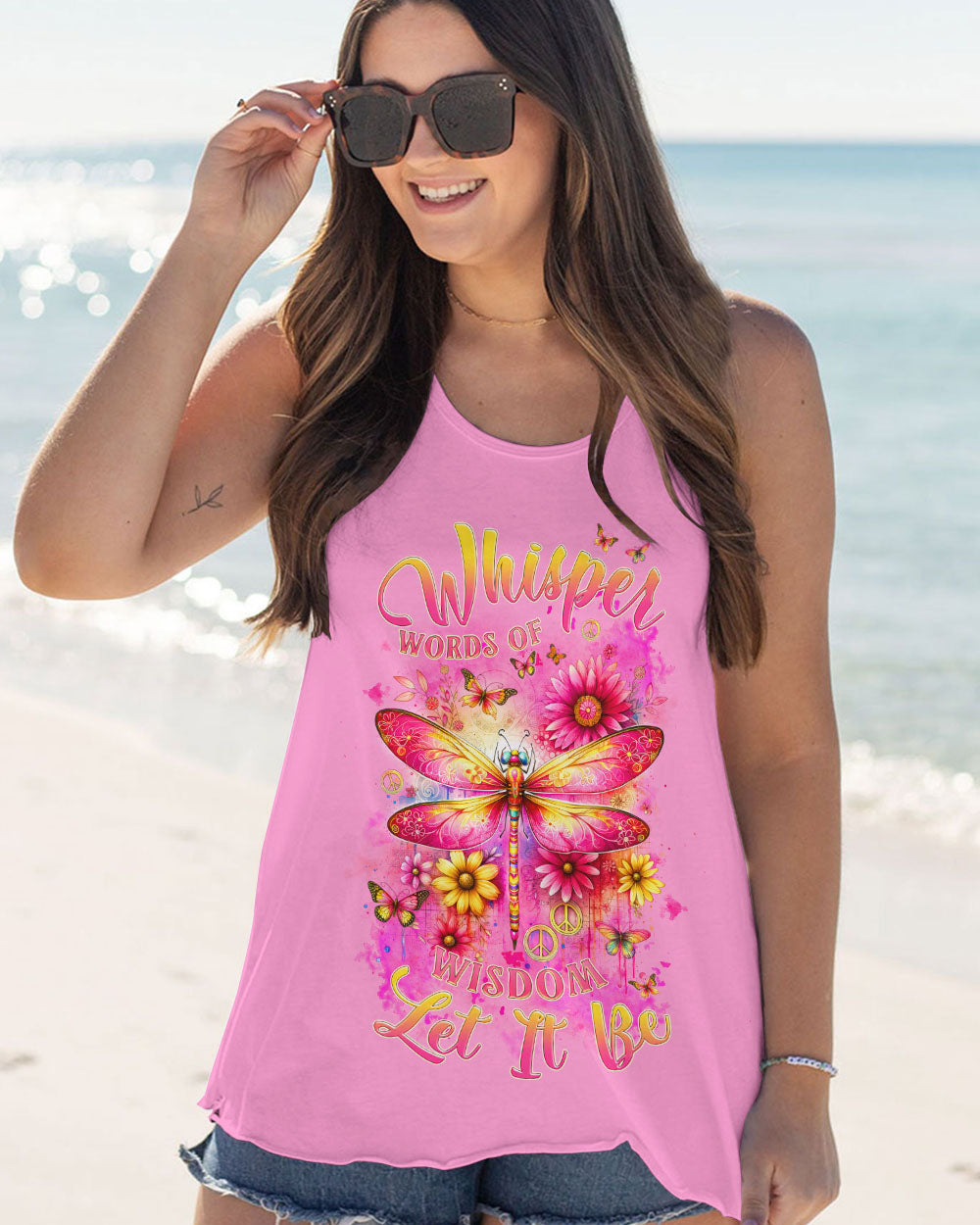 WHISPER WORDS OF WISDOM DRAGONFLY ALL OVER PRINT - TLNZ2712234