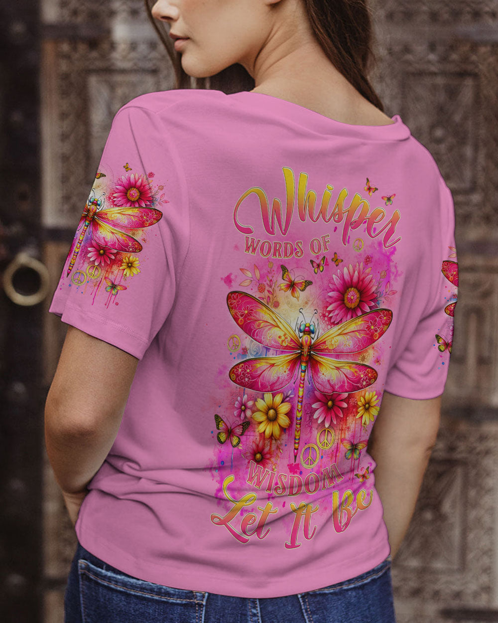 WHISPER WORDS OF WISDOM DRAGONFLY ALL OVER PRINT - TLNZ2712234