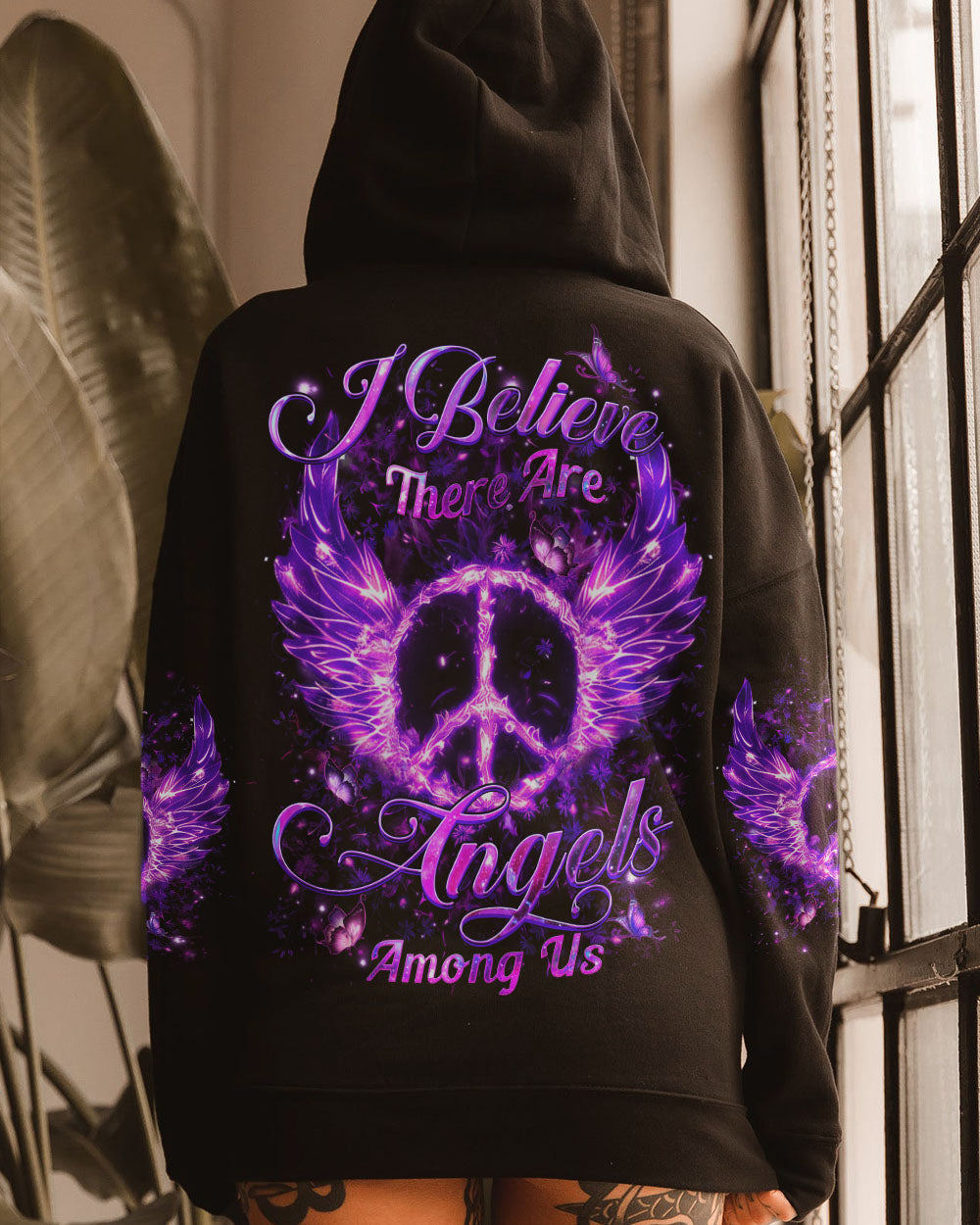 I BELIEVE THERE ARE ANGELS AMONG US ALL OVER PRINT - YHHN1608243
