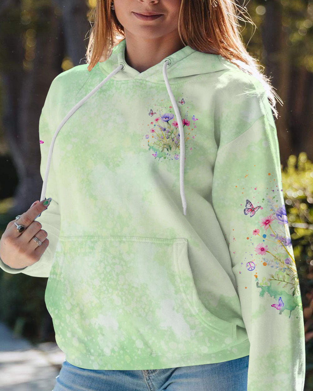 HIPPIE SOUL WILD FLOWERS ALL OVER PRINT - YHKD2911232