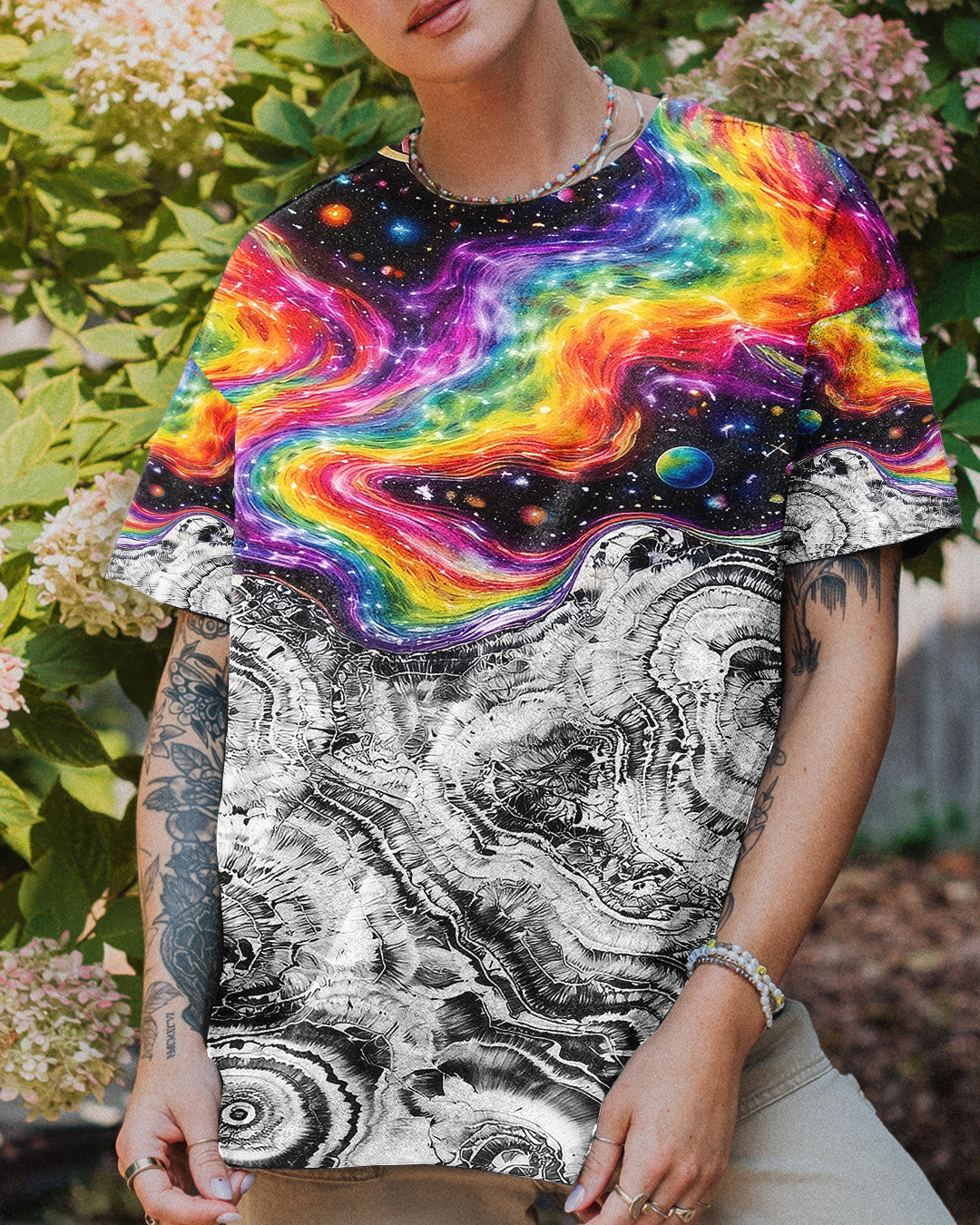 SCRATCHING CAT GALAXY ALL OVER PRINT - KMTM1201261