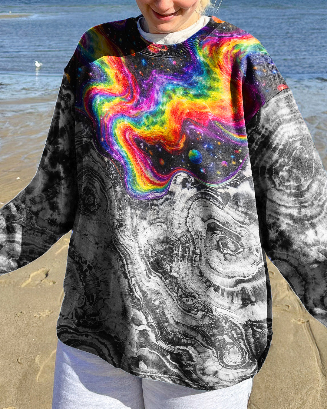 SCRATCHING CAT GALAXY ALL OVER PRINT - KMTM1201261