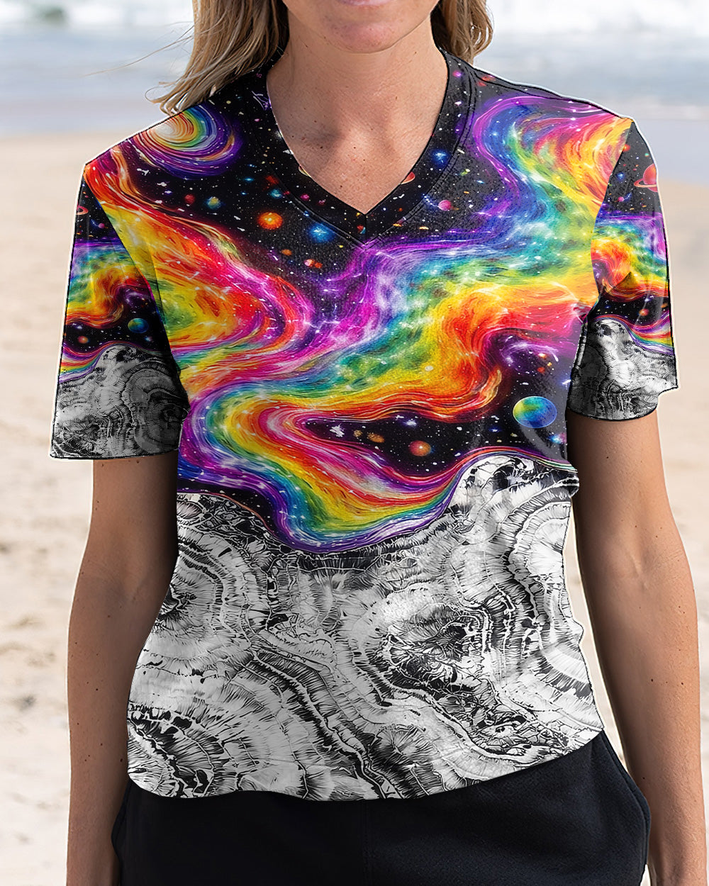 SCRATCHING CAT GALAXY ALL OVER PRINT - KMTM1201261