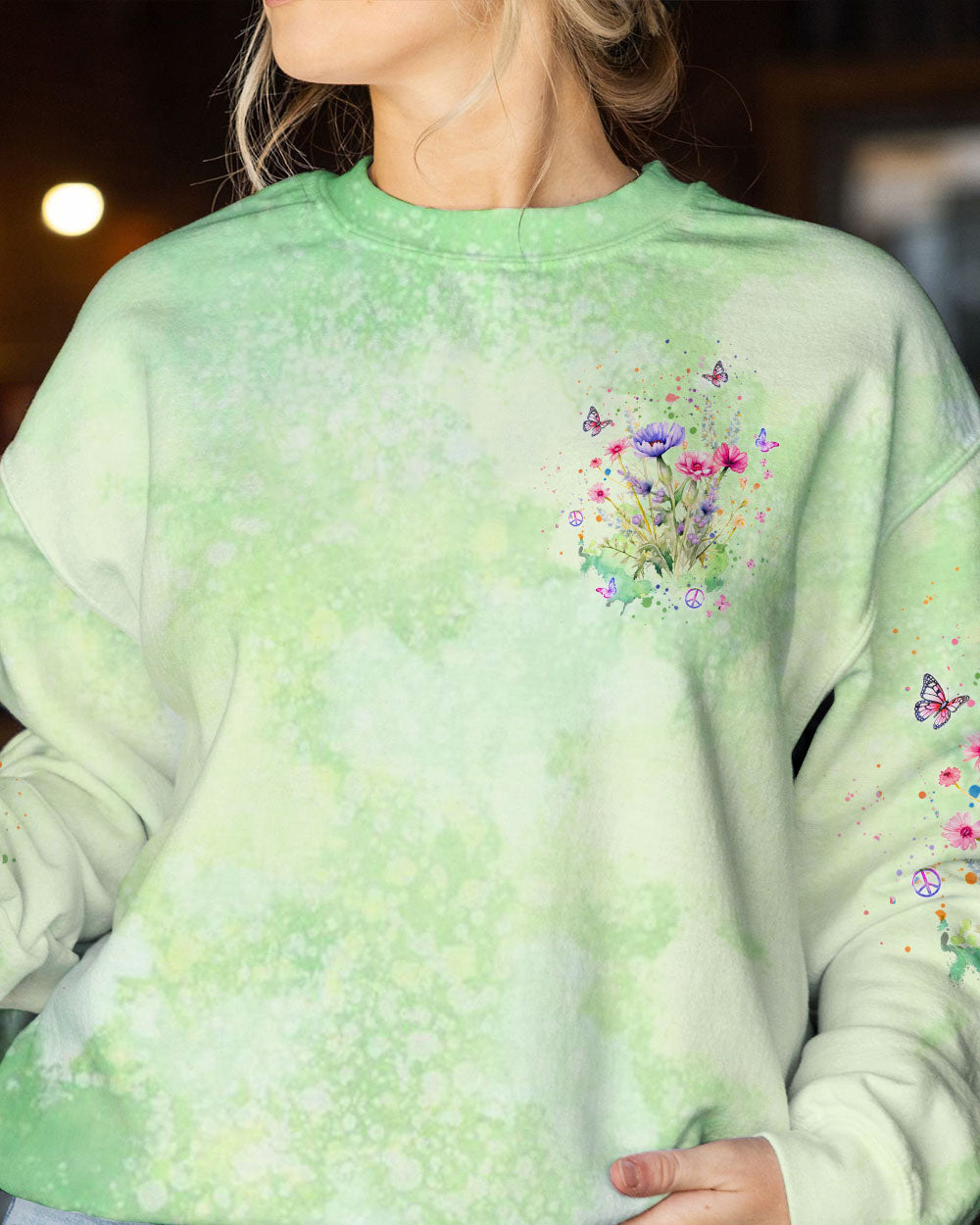 HIPPIE SOUL WILD FLOWERS ALL OVER PRINT - YHKD2911232
