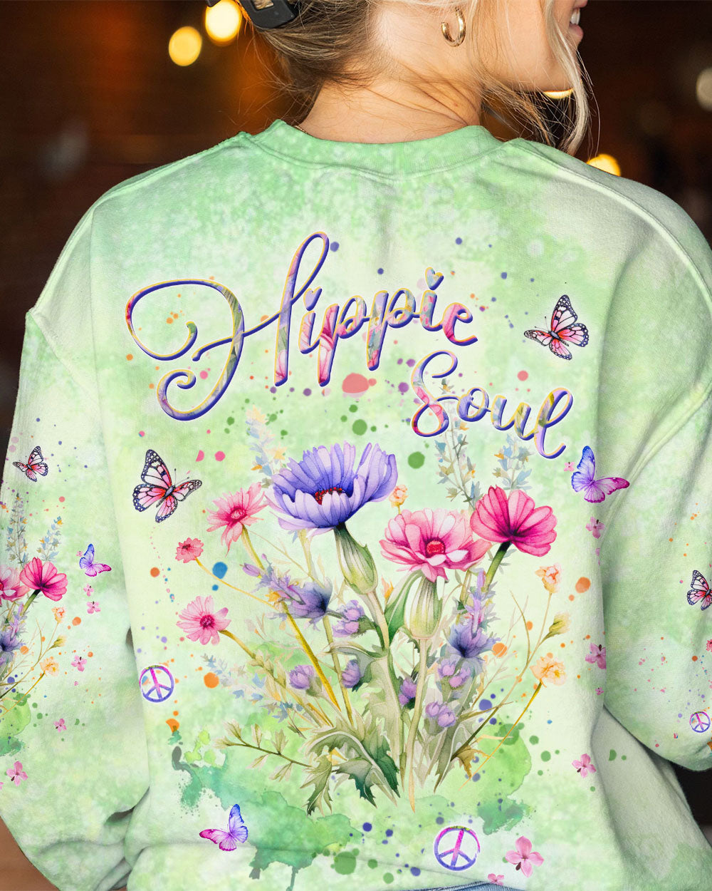 HIPPIE SOUL WILD FLOWERS ALL OVER PRINT - YHKD2911232