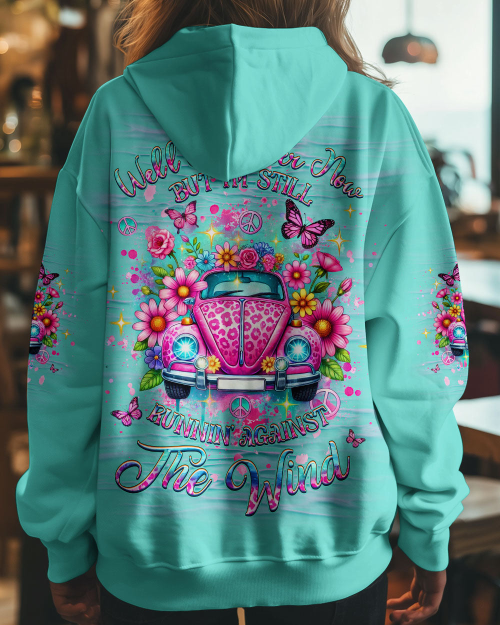 RUNNING AGAINST THE WIND LEOPARD CAR ALL OVER PRINT  - TLHG1111241