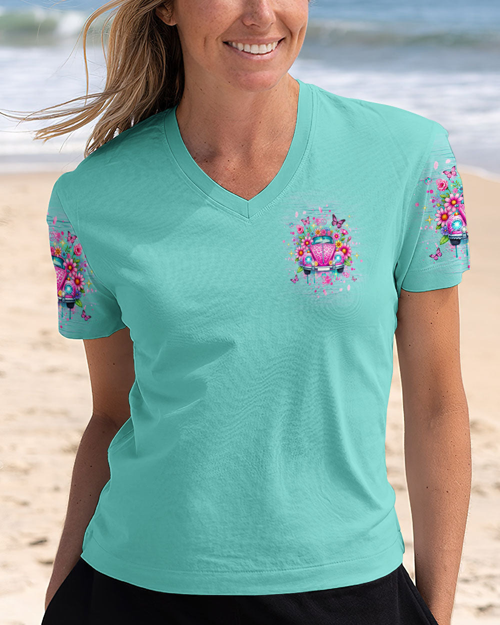 RUNNING AGAINST THE WIND LEOPARD CAR ALL OVER PRINT  - TLHG1111241