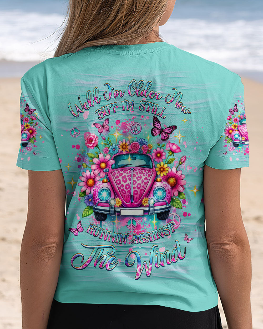 RUNNING AGAINST THE WIND LEOPARD CAR ALL OVER PRINT  - TLHG1111241