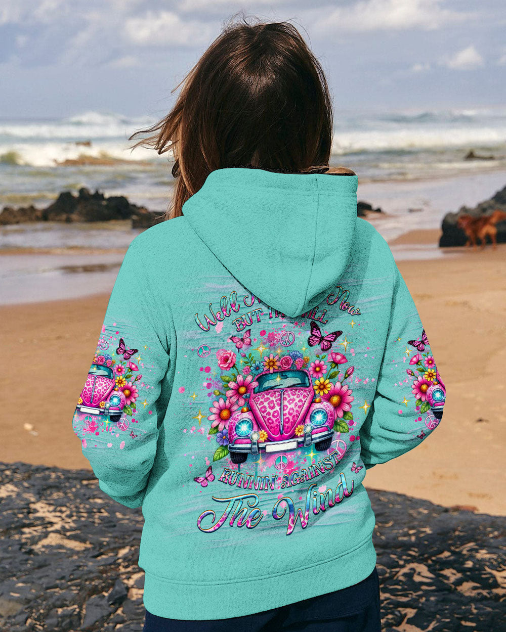 RUNNING AGAINST THE WIND LEOPARD CAR ALL OVER PRINT  - TLHG1111241