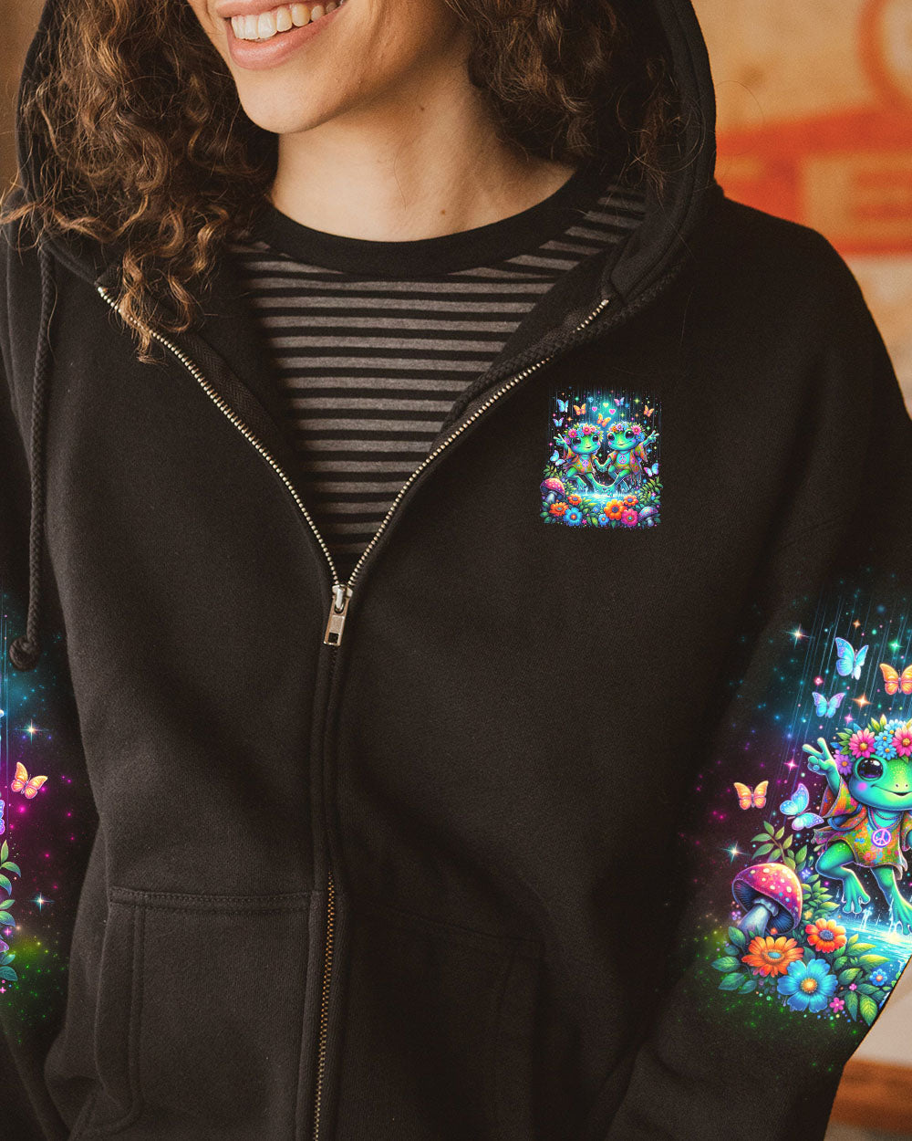 DANCE IN THE RAIN FROG ALL OVER PRINT - TLNO0102241