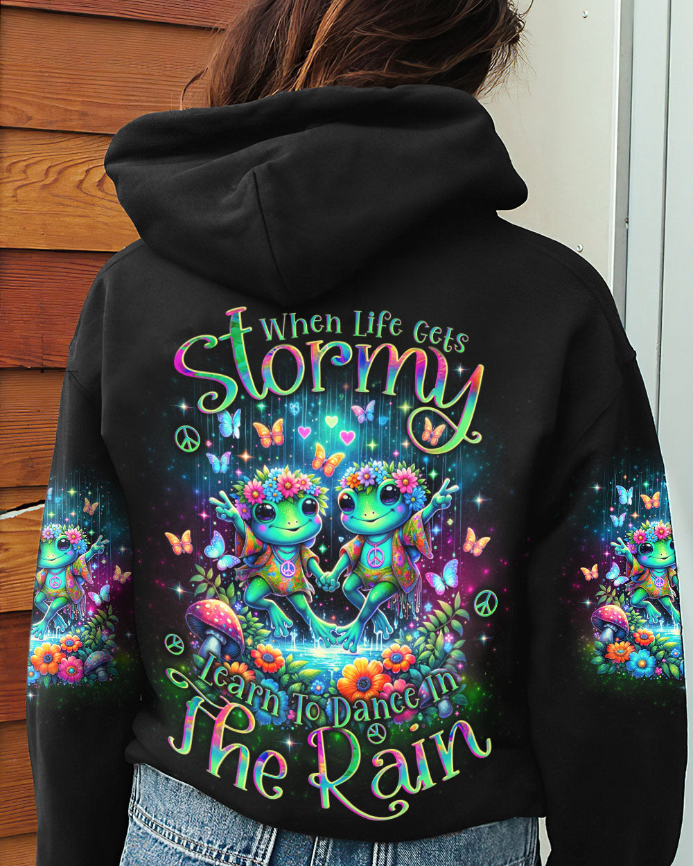 DANCE IN THE RAIN FROG ALL OVER PRINT - TLNO0102241