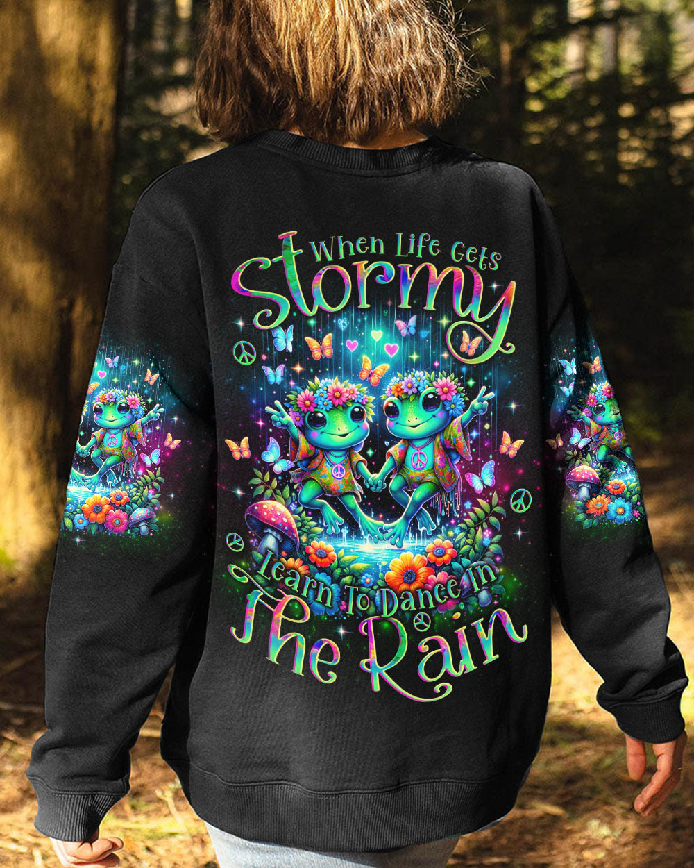 DANCE IN THE RAIN FROG ALL OVER PRINT - TLNO0102241