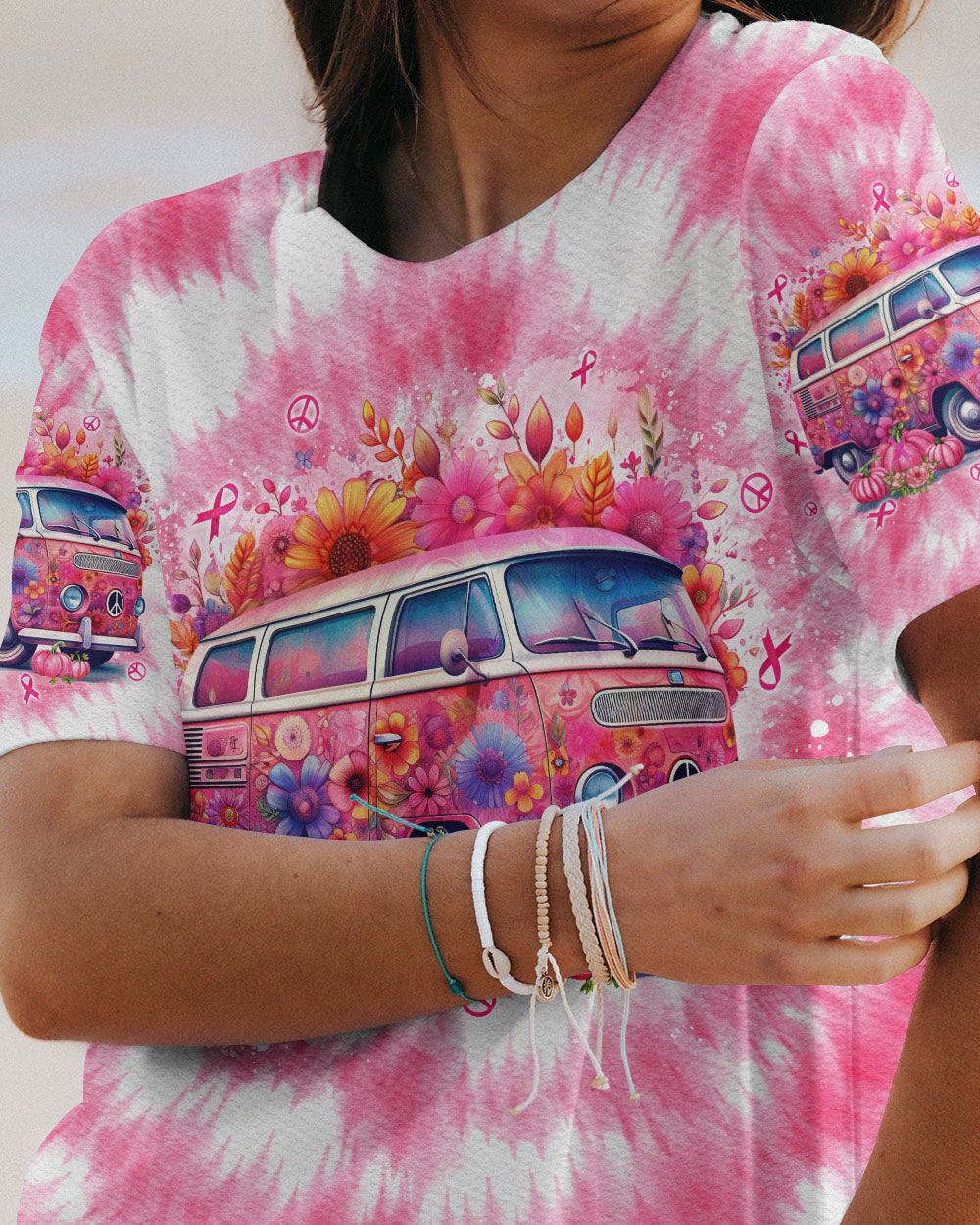IN OCTOBER WE WEAR PINK TIE DYE ALL OVER PRINT - TLNO0108231