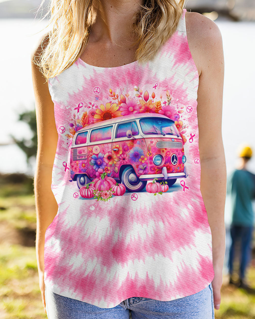 IN OCTOBER WE WEAR PINK TIE DYE ALL OVER PRINT - TLNO0108231