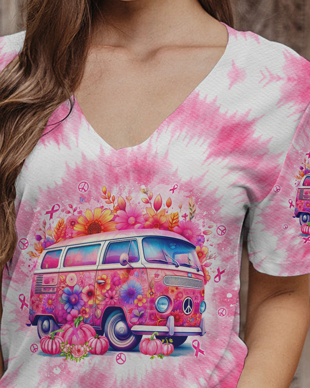 IN OCTOBER WE WEAR PINK TIE DYE ALL OVER PRINT - TLNO0108231