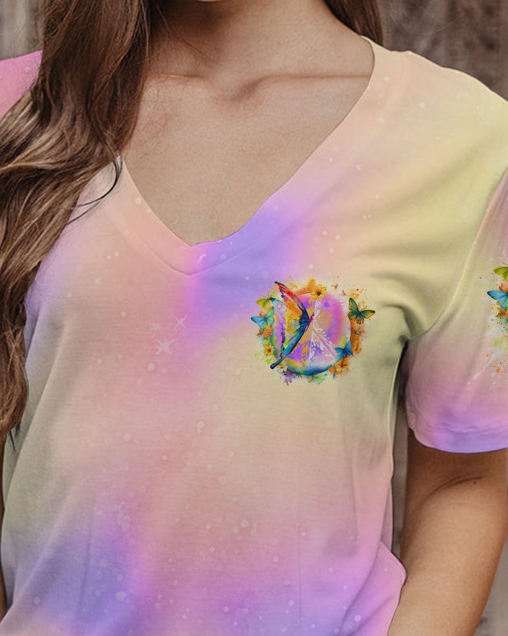 JUST BREATHE BUTTERFLY ALL OVER PRINT - TLNO0201241
