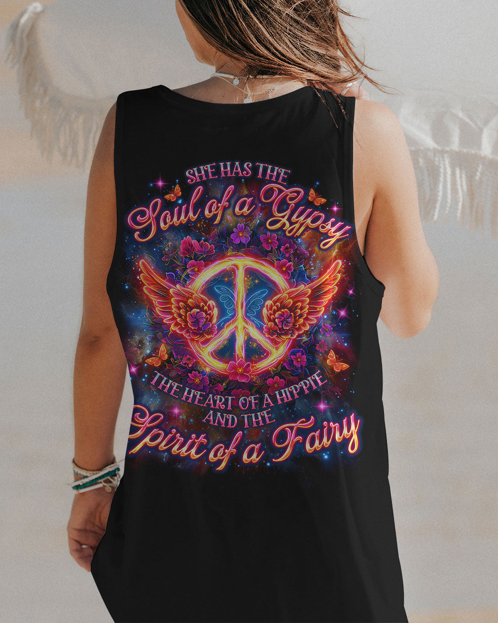 SPIRIT OF A FAIRY PEACE WINGS ALL OVER PRINT - TLNO0201253