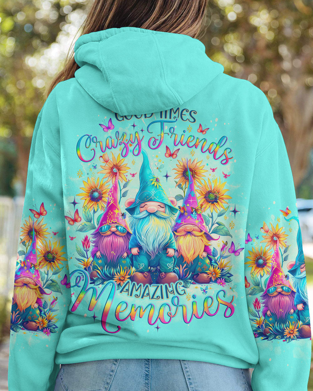 GOOD TIMES CRAZY FRIEND GNOME ALL OVER PRINT - TLNO0205243