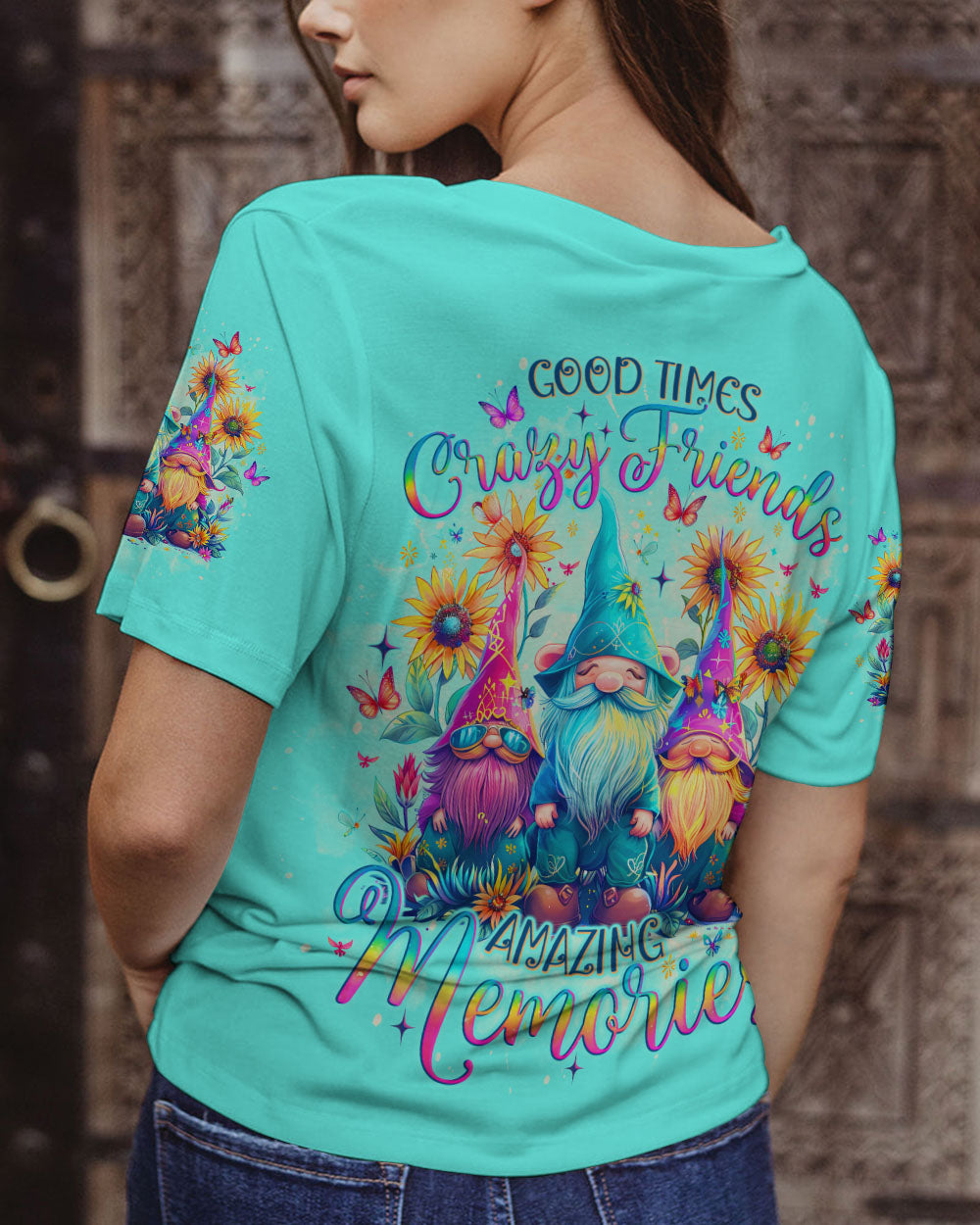 GOOD TIMES CRAZY FRIEND GNOME ALL OVER PRINT - TLNO0205243