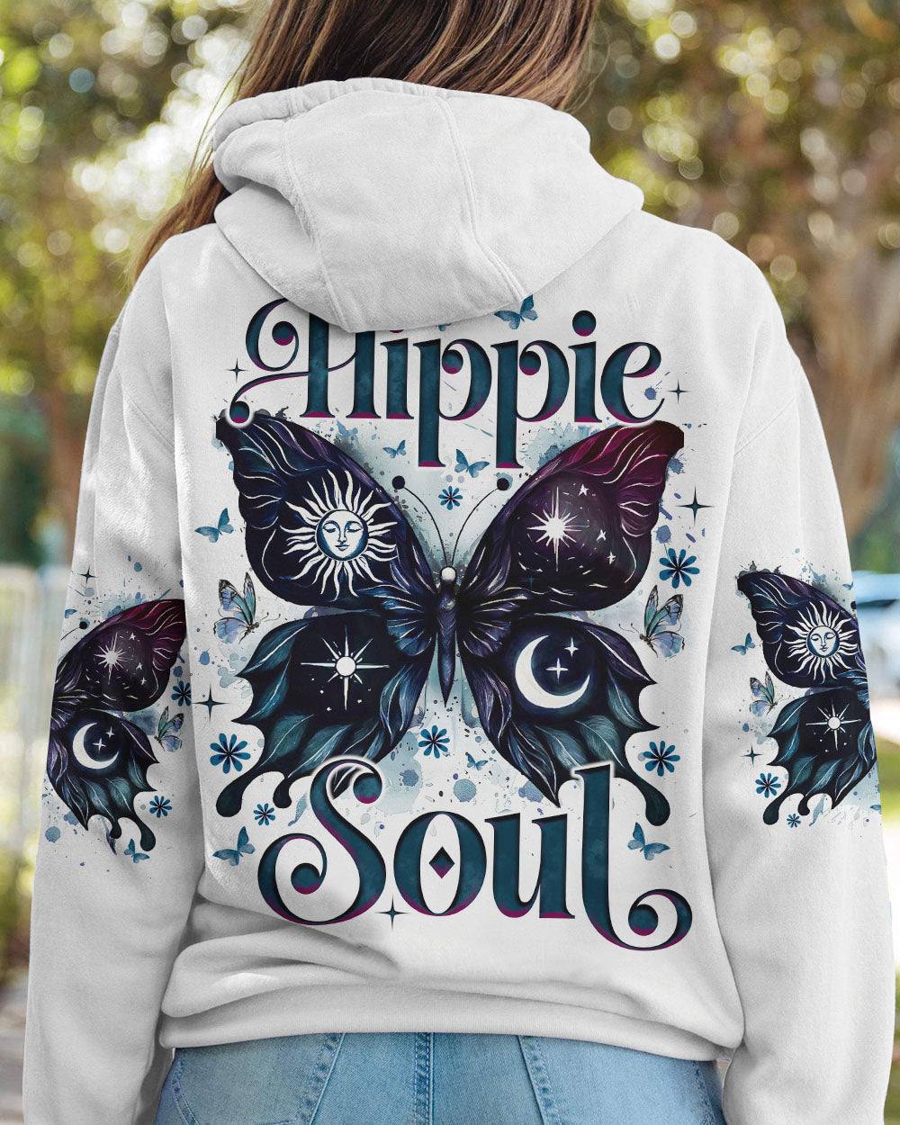HIPPIE SOUL BUTTERFLY ALL OVER PRINT - TLNO0212241