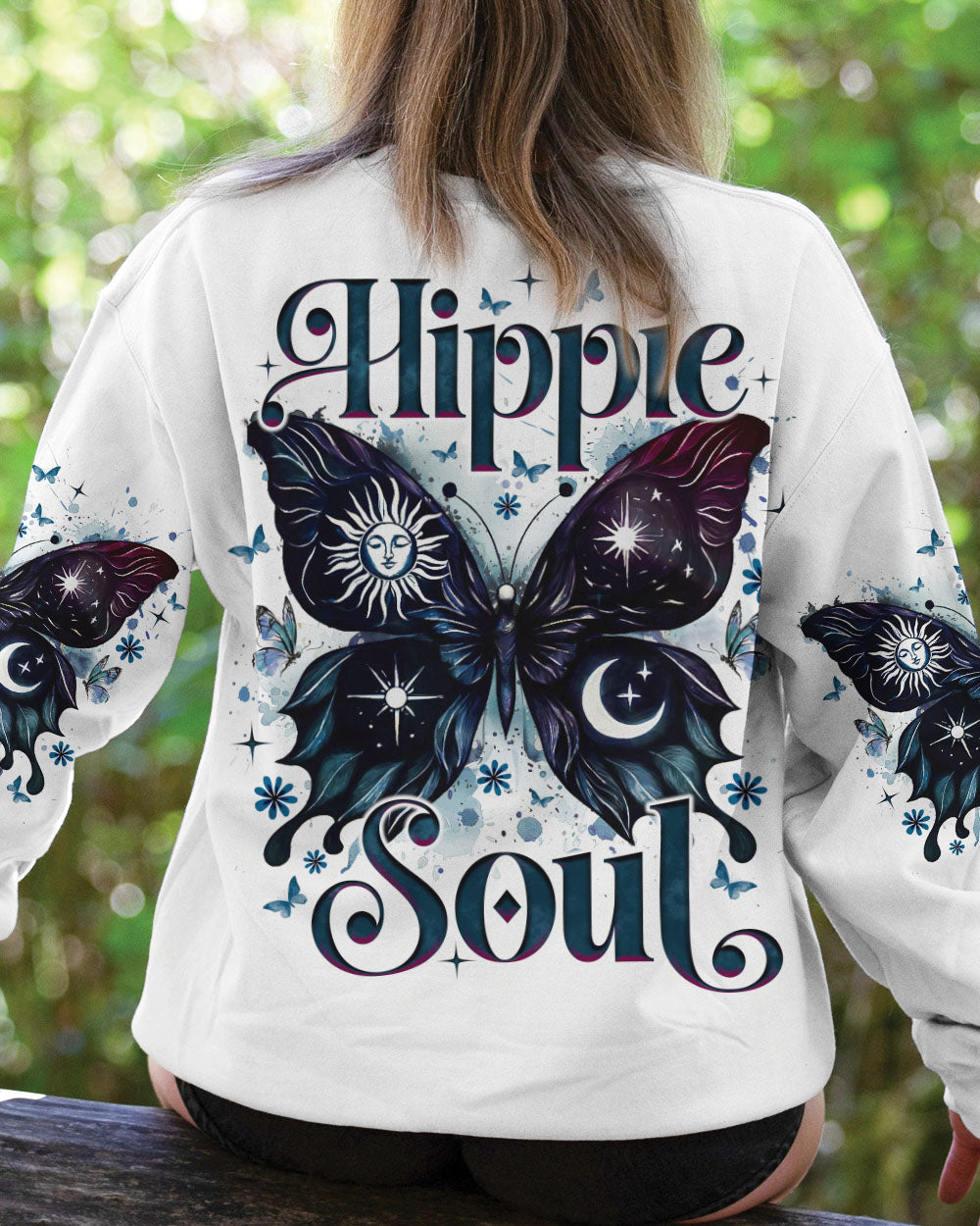 HIPPIE SOUL BUTTERFLY ALL OVER PRINT - TLNO0212241