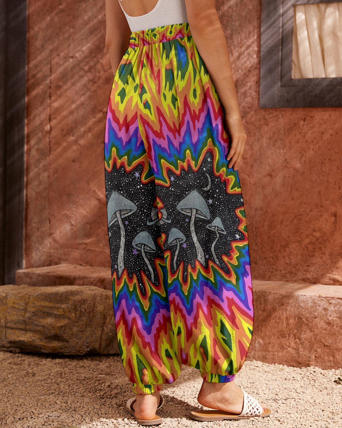 EAT MUSHROOMS SEE THE UNIVERSE TIE DYE ALL OVER PRINT - TLNO0308235