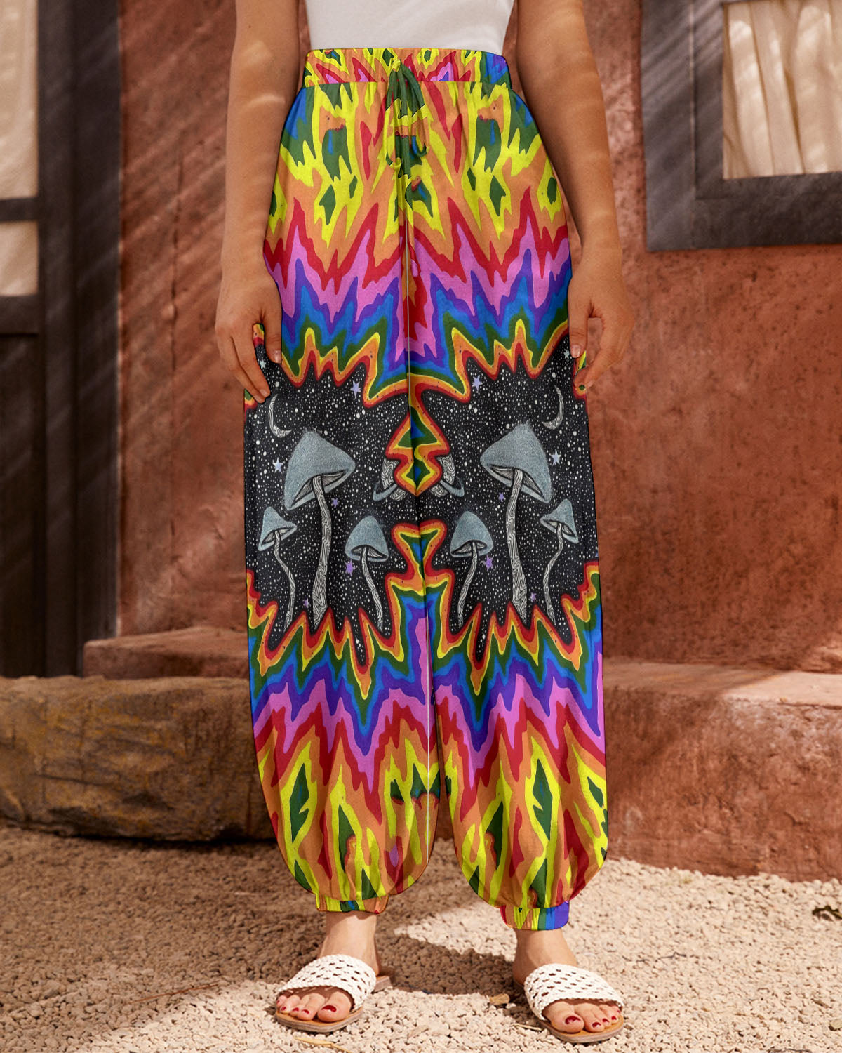 EAT MUSHROOMS SEE THE UNIVERSE TIE DYE ALL OVER PRINT - TLNO0308235