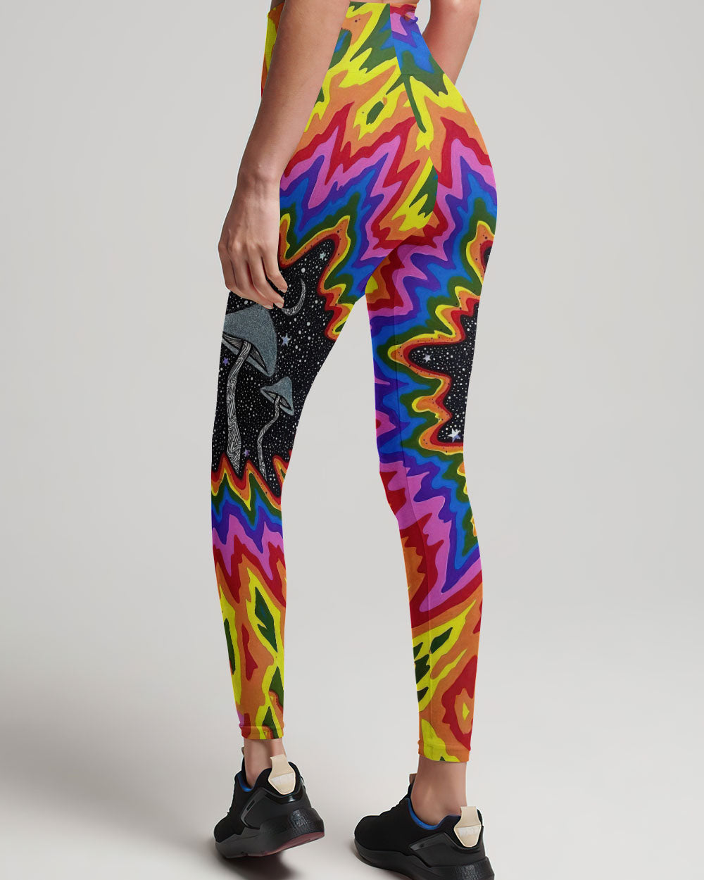 EAT MUSHROOMS SEE THE UNIVERSE TIE DYE ALL OVER PRINT - TLNO0308235