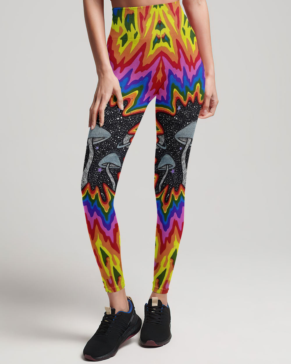 EAT MUSHROOMS SEE THE UNIVERSE TIE DYE ALL OVER PRINT - TLNO0308235