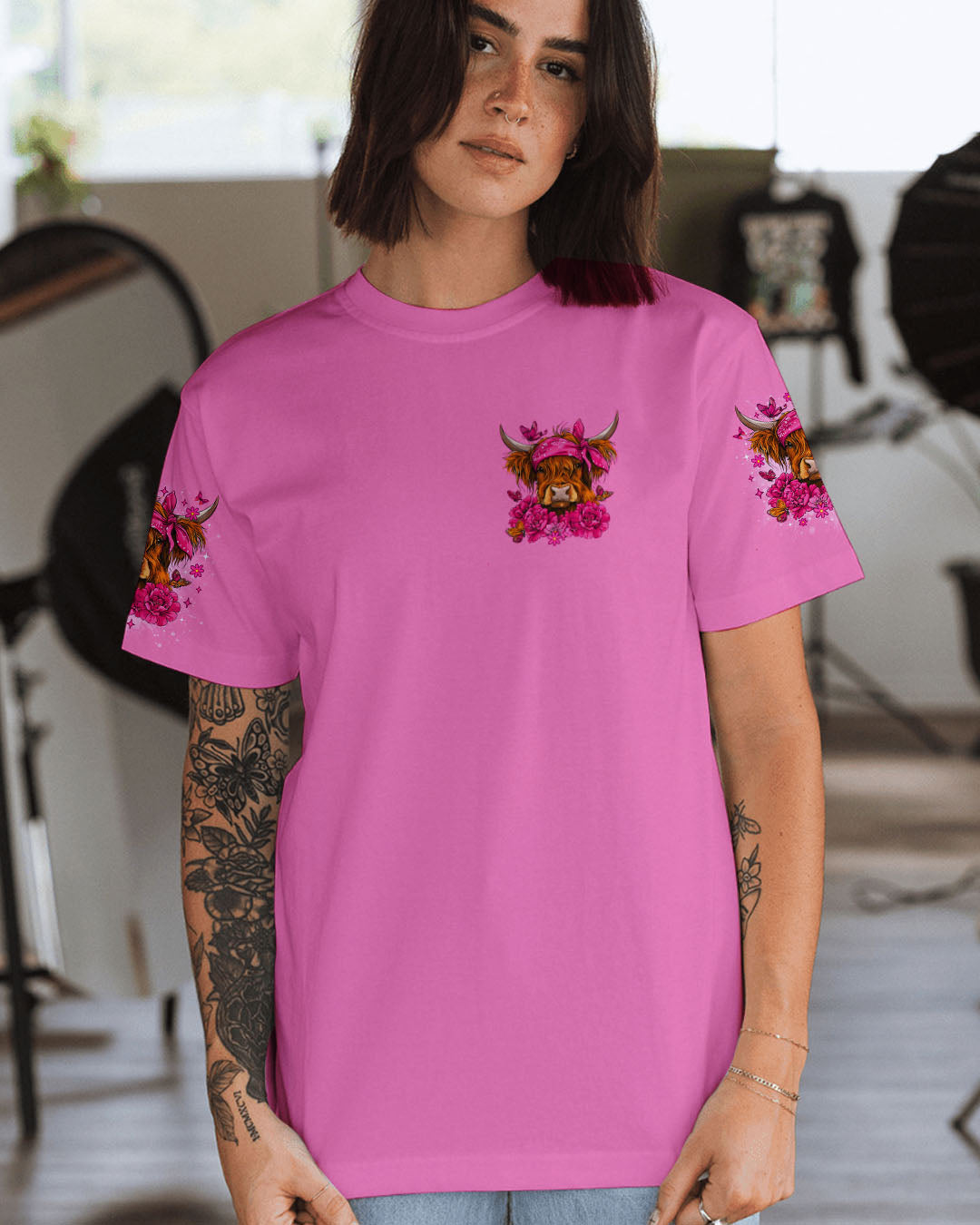 I'M NOT A HOT MESS COW ALL OVER PRINT  - TLNO0309252